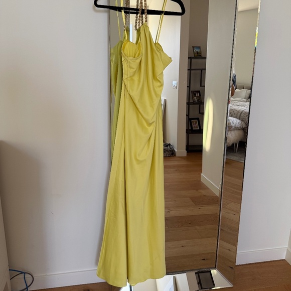 Liv Foster Chain Halter A-Line Dress - Sun, size 6 - Picture 5 of 6